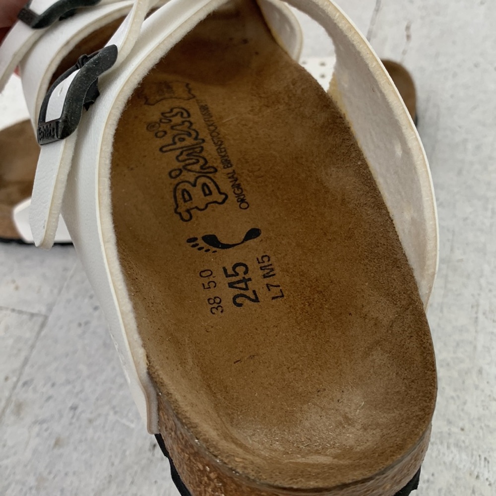 Birkenstock White Sandals - Picture 6 of 7
